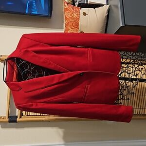 The Limited one button red blazer